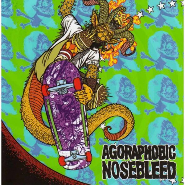 Agoraphobic Nosebleed / Total Fucking Destruction 7" split (Red Vinyl)