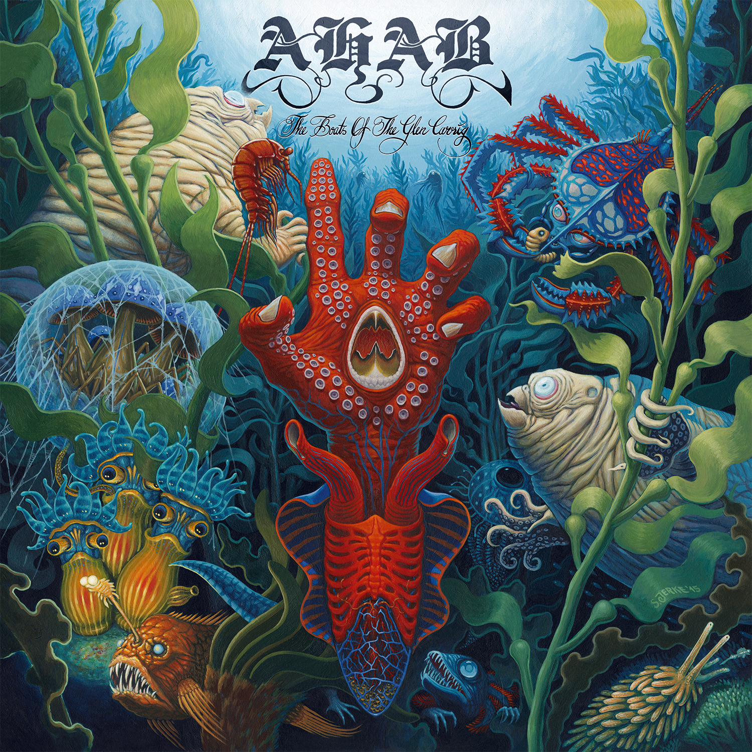 Ahab – The Boats Of The Glen Carrig 2x12' (color vinyl + woven backpatch)