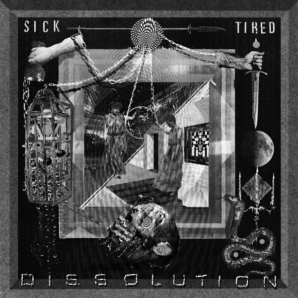 Sick/Tired ‎– Dissolution 12" (Orange/Black Split color Vinyl)