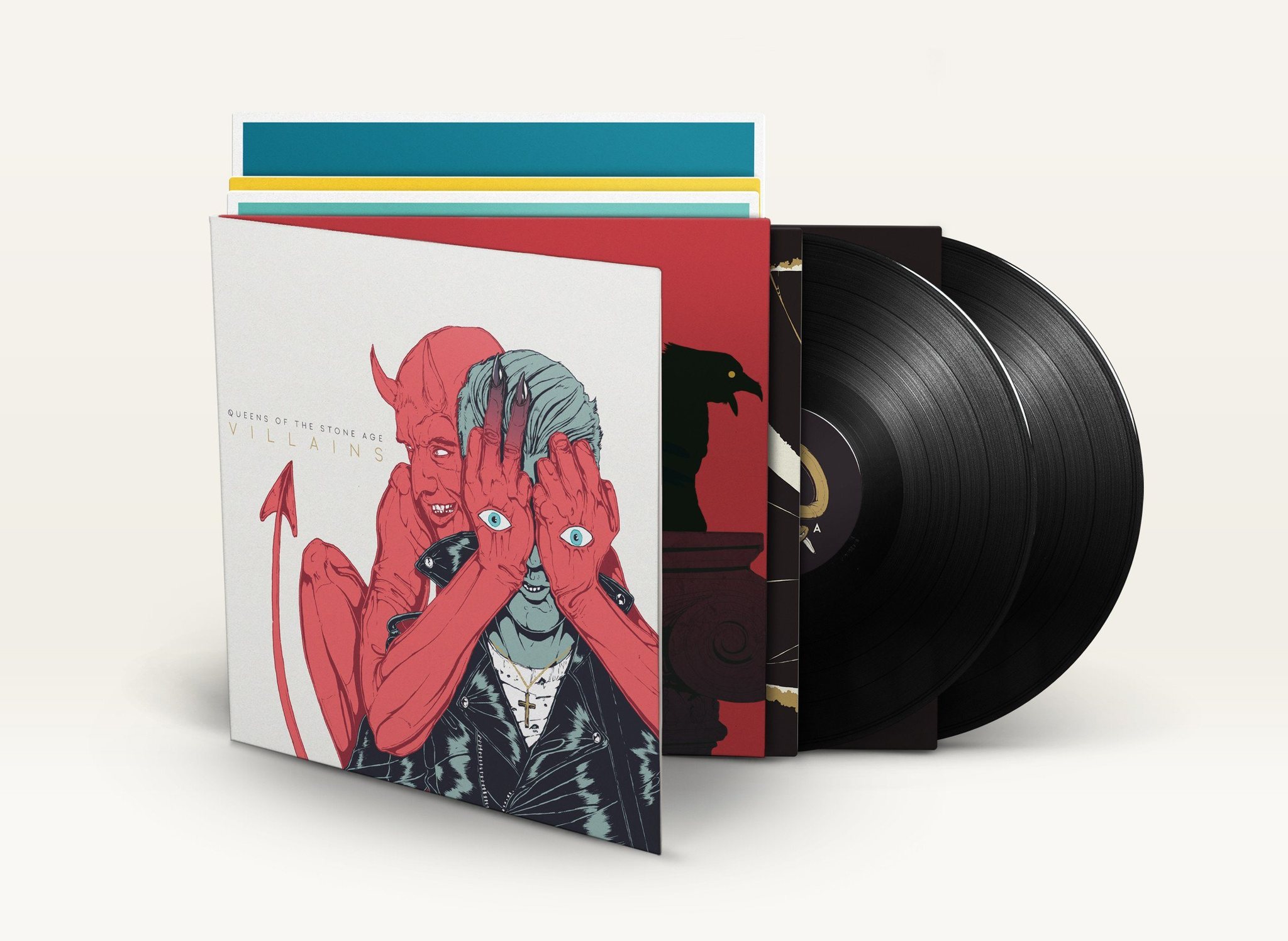 Queens Of The Stone Age ‎– Villains 2x12"